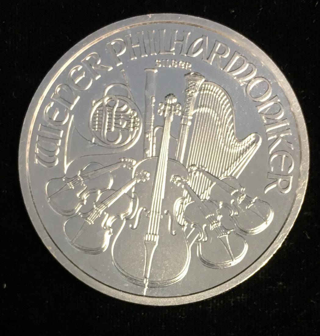 2013 1,50 ? Austria 1 oz Silver Philharmonic BU (1 of 2)