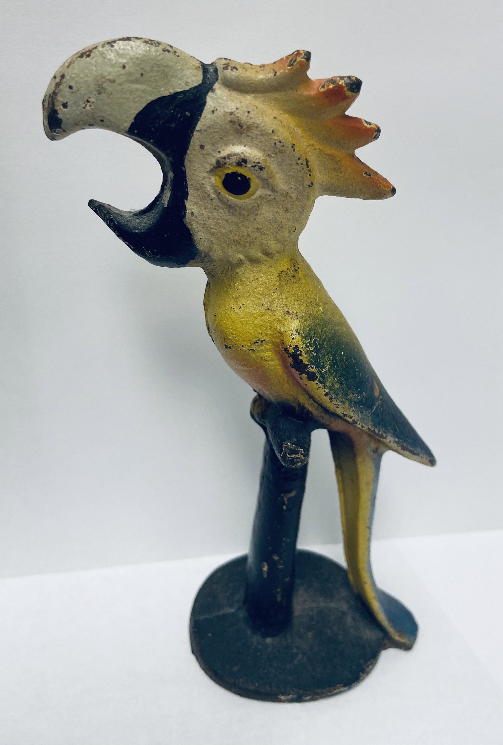 Vintage Cast Iron Parrot Toucan Bottle Opener (1 of 7)