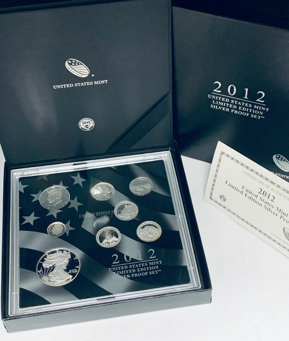 2012 Limited Edition Silver Set in Original Government (1 of 5)