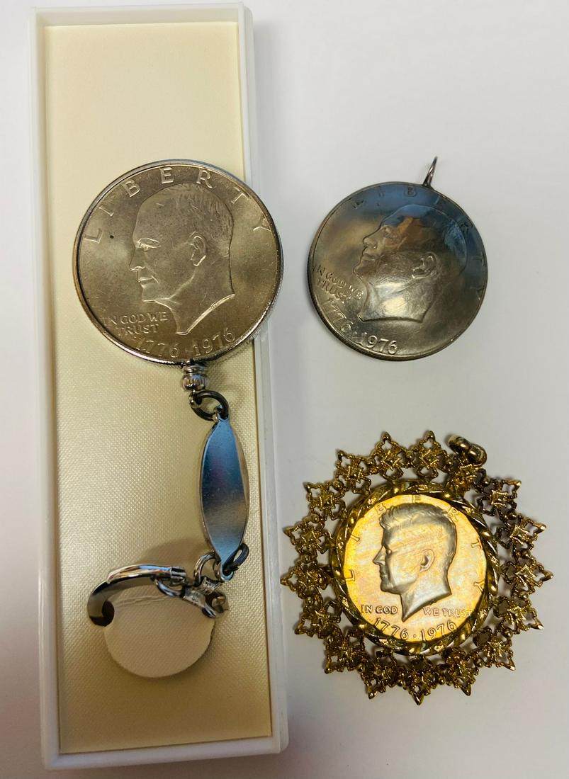 1776-1976 Bicentennial Set of 3 Lots - Kennedy Half (1 of 3)