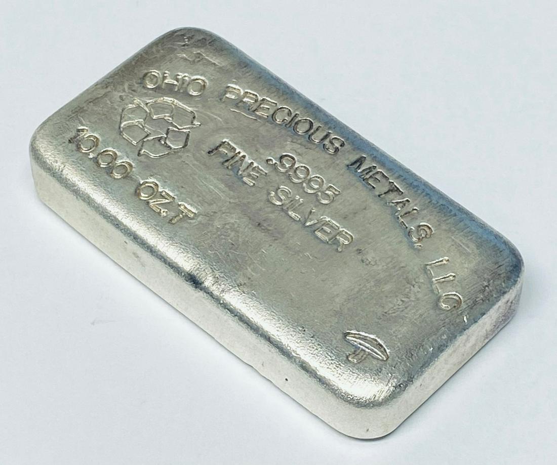 Vintage Rare 10 Oz Ohio Precious Metals .9995 Fine (1 of 7)