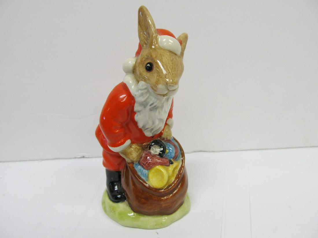 ROYAL DOULTON SANTA BUNNYKINS DB 17 HAPPY CHRISTMAS 4 (1 of 5)