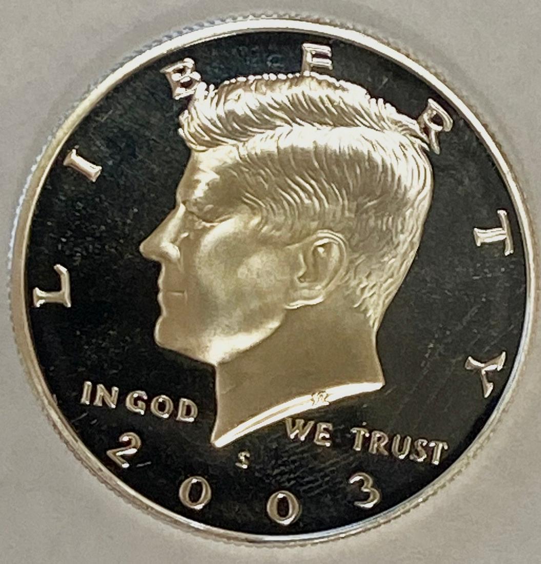 2003-S 50c Kennedy Silver Half Dollar Proof (1 of 5)