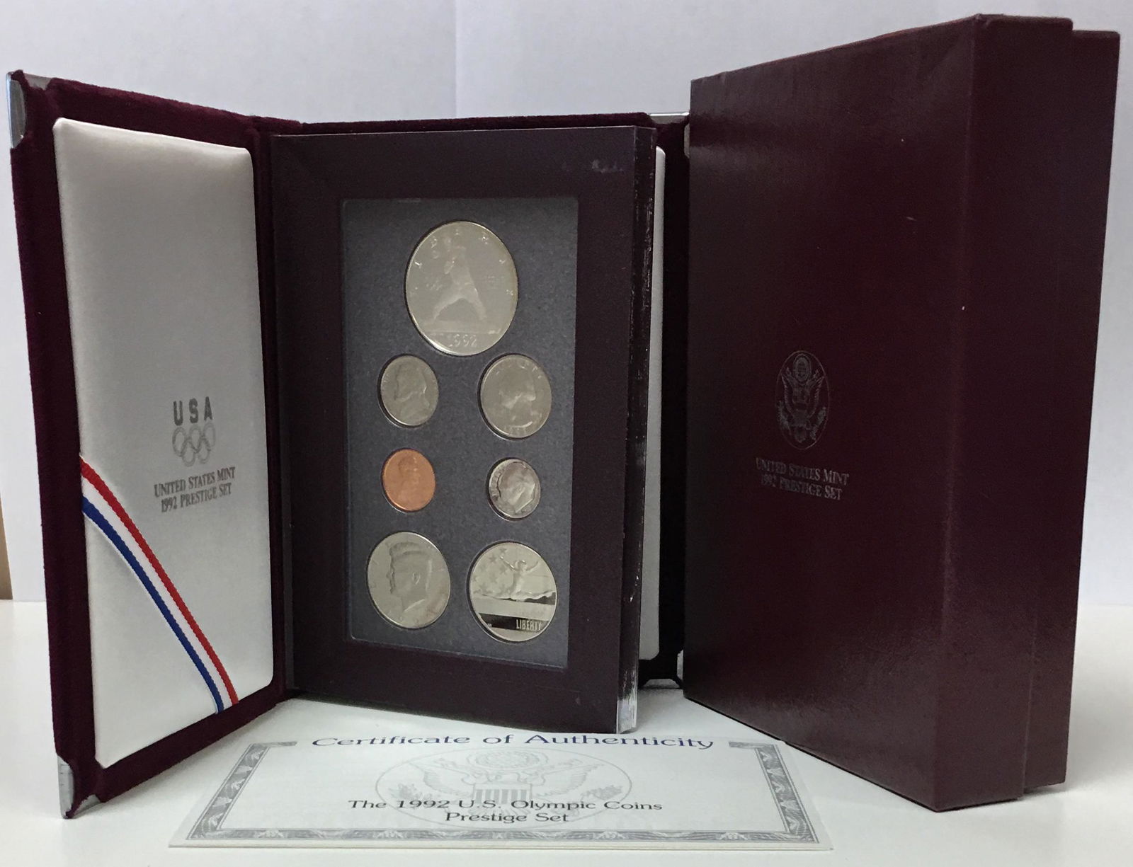 1992-S Prestige Proof Set  in OGP & COA (1 of 5)