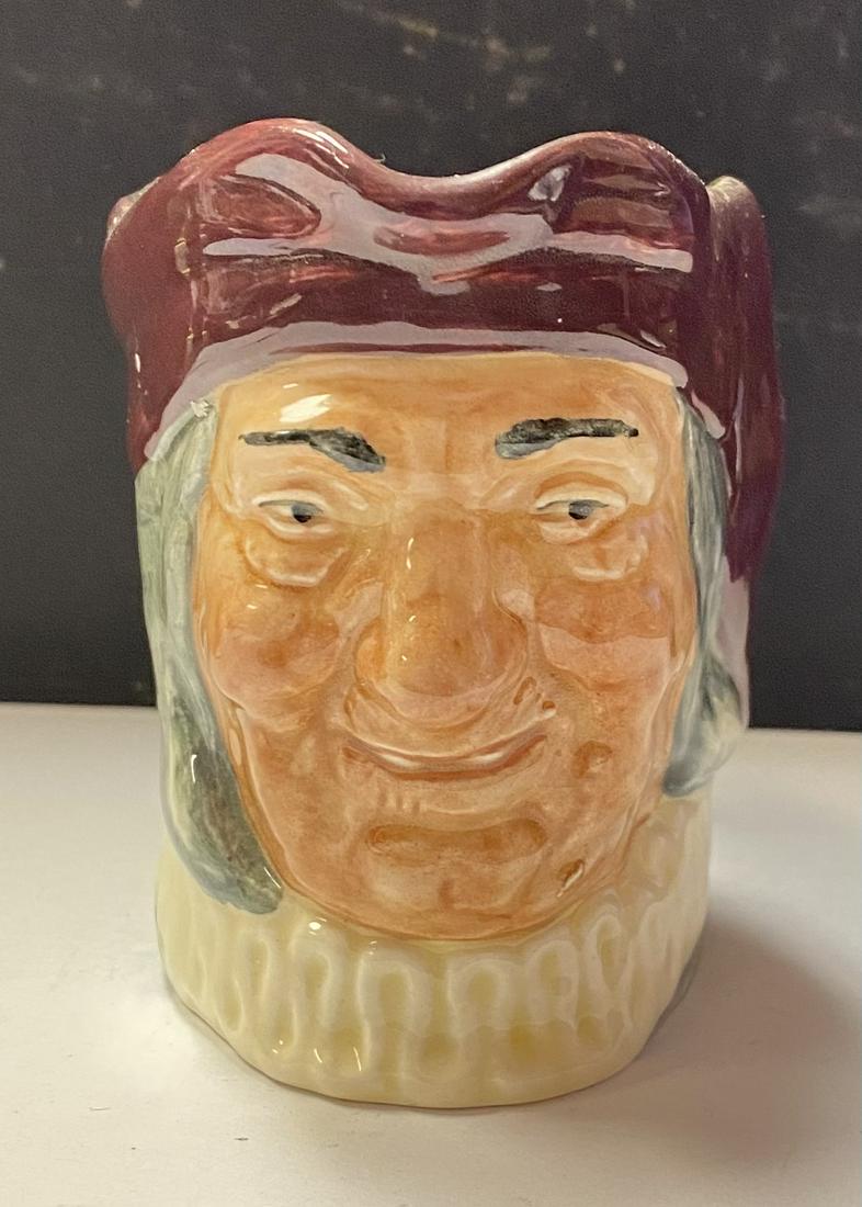 Old Royal Doulton Small Mini Toby Mug 3. "H (1 of 4)