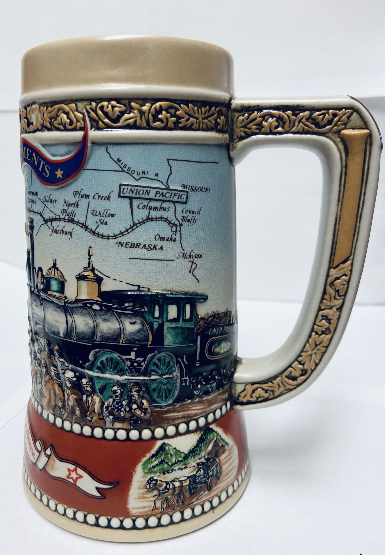 Miller Beer Stein Great American Achievements 1st (1 of 5)