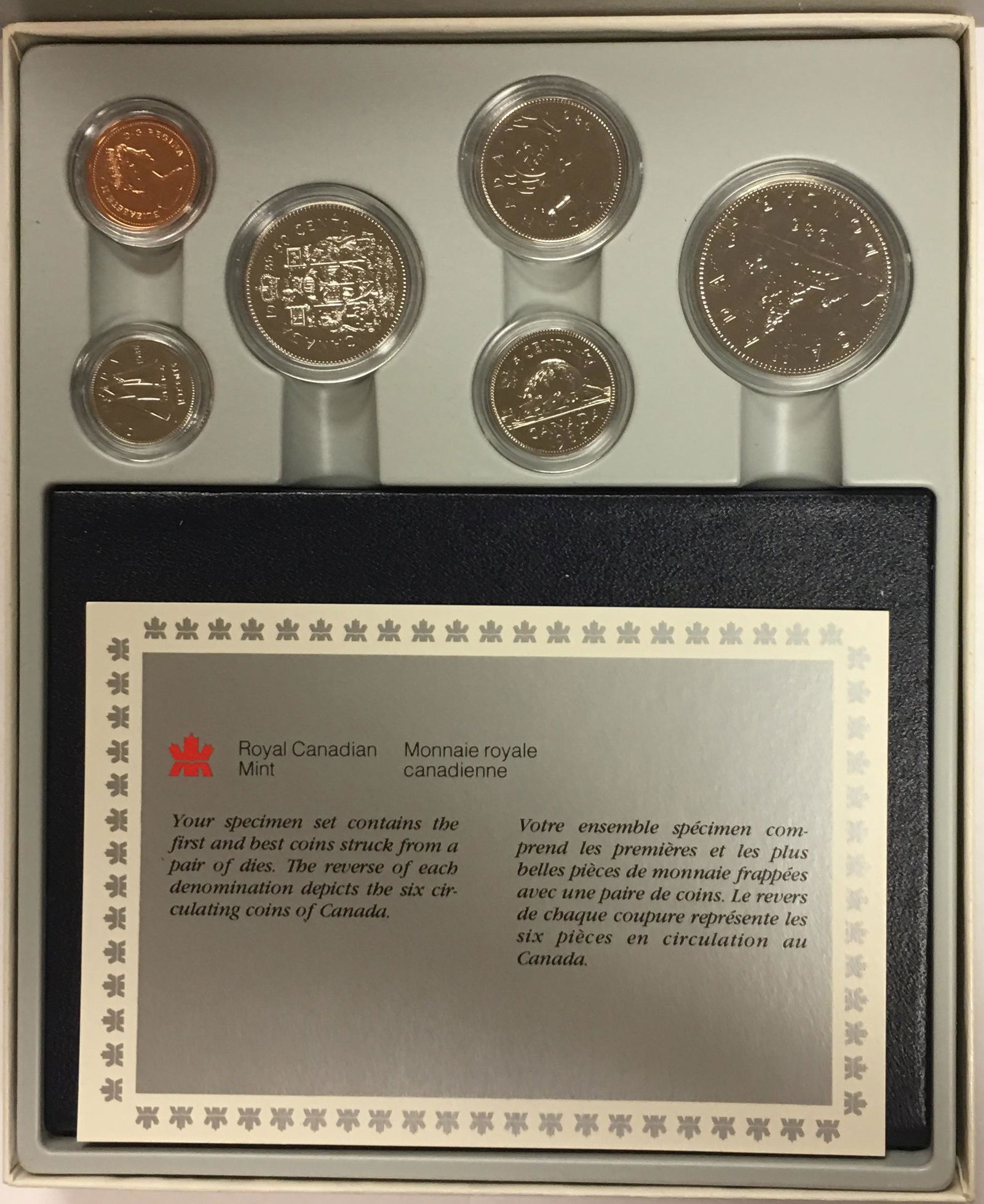 1986 Canada 6-Coin Specimen Set in Original Packaging (1 of 4)