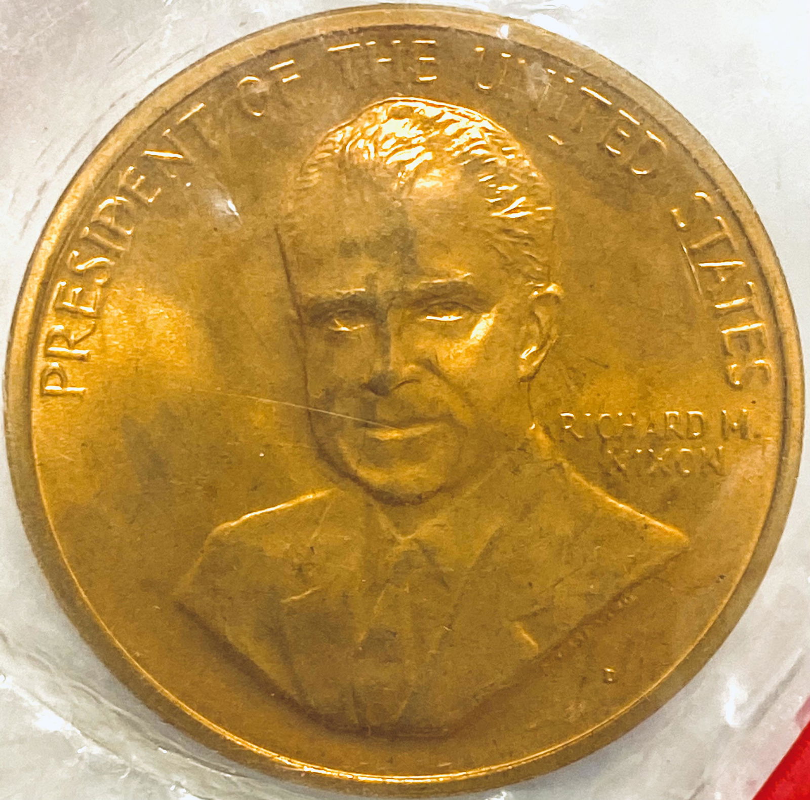 1969 D Richard Nixon Bronze Presidential Inaugural (1 of 4)
