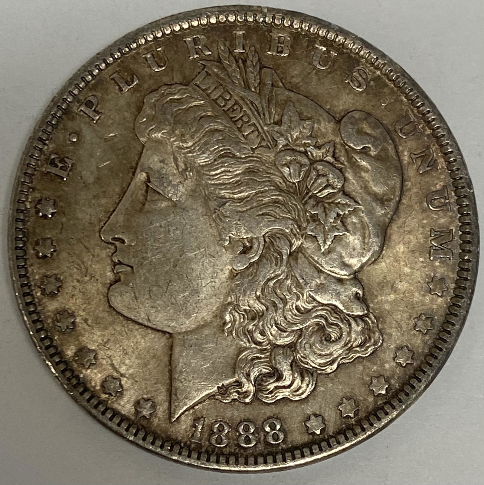 1888-P $1 Morgan Silver Dollar BU (1 of 6)