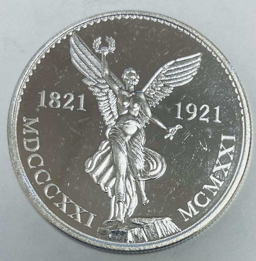 1985 Viva Mexico Silver Round  1 oz .999 Silver Proof (1 of 2)