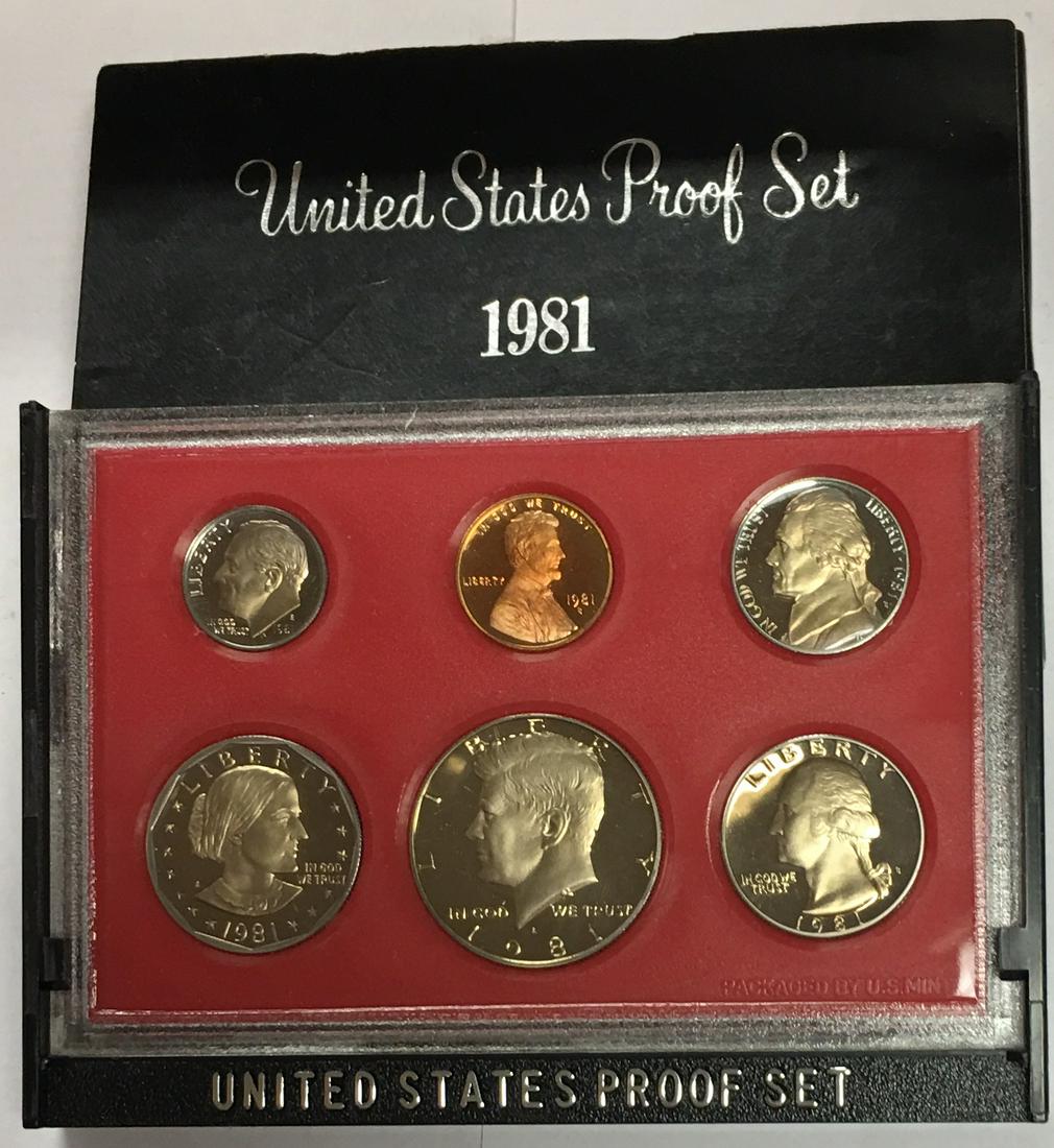 1981-S US Proof Set in Original Government Packaging (1 of 3)