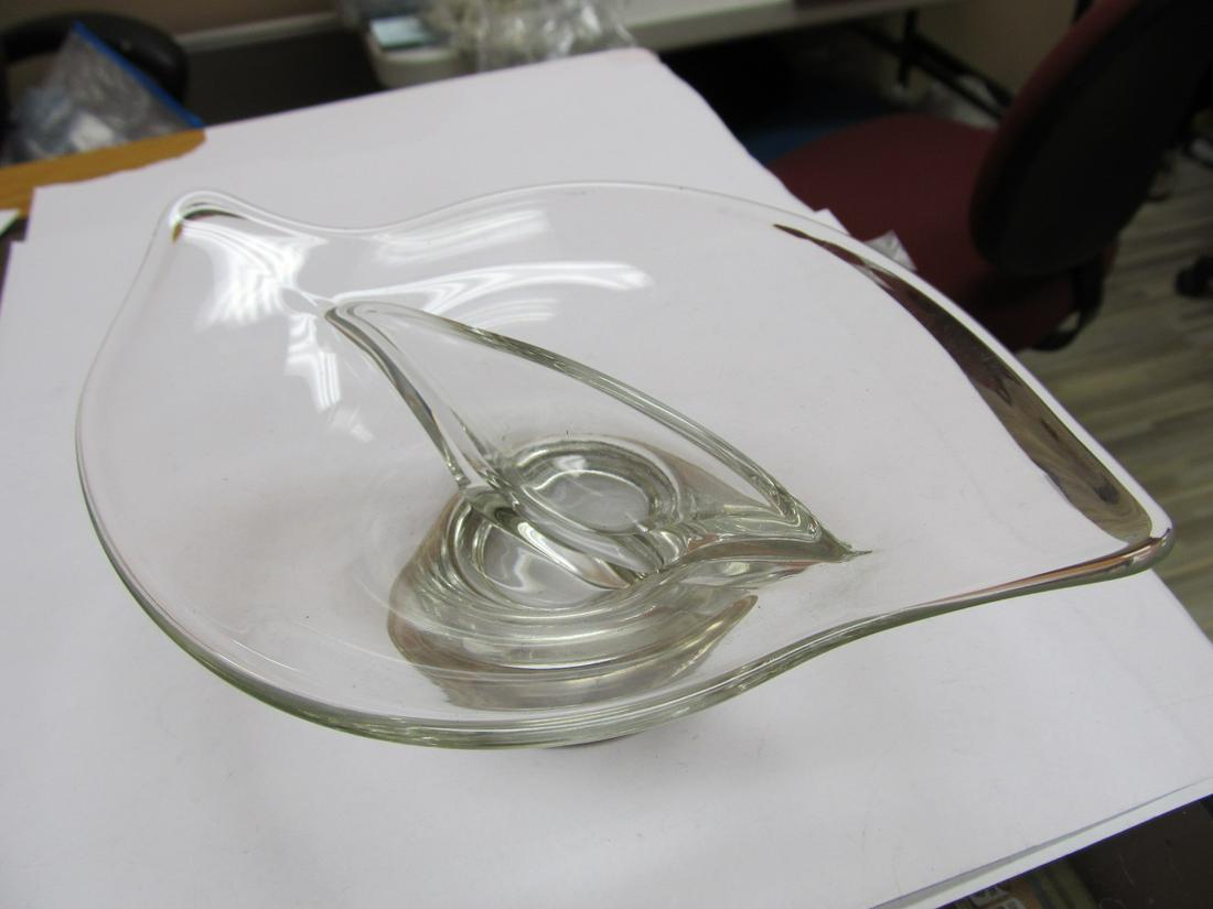 WEB STERLING BASE DIVIDED GLASS DISH / BOWL NUT / Aug 24, 2021 Andrew's Coin & Jewelry in FL