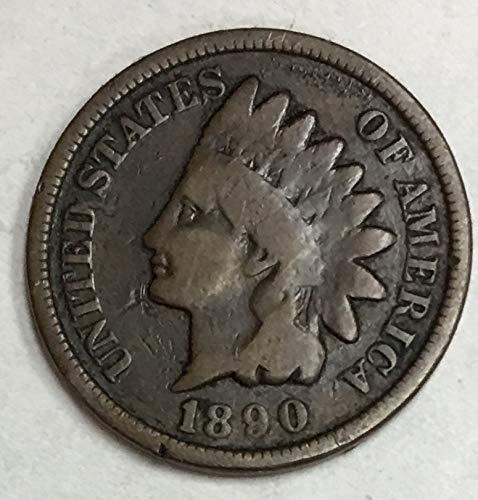 1890 Indian Head Cent 1c Good (1 of 1)