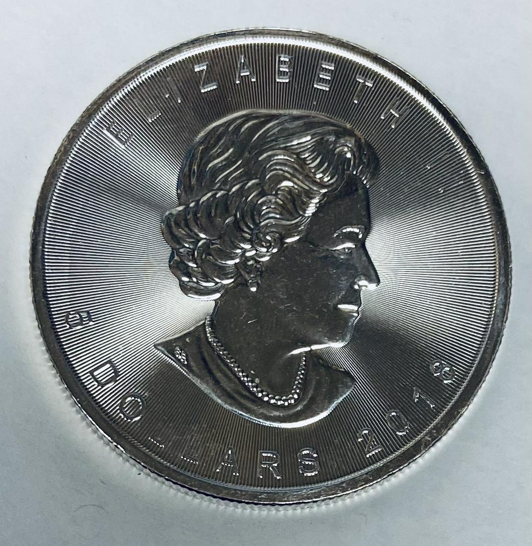 2018 $5 Canada Maple Leaf Five Dollars 1 oz .9999 Fine (1 of 4)