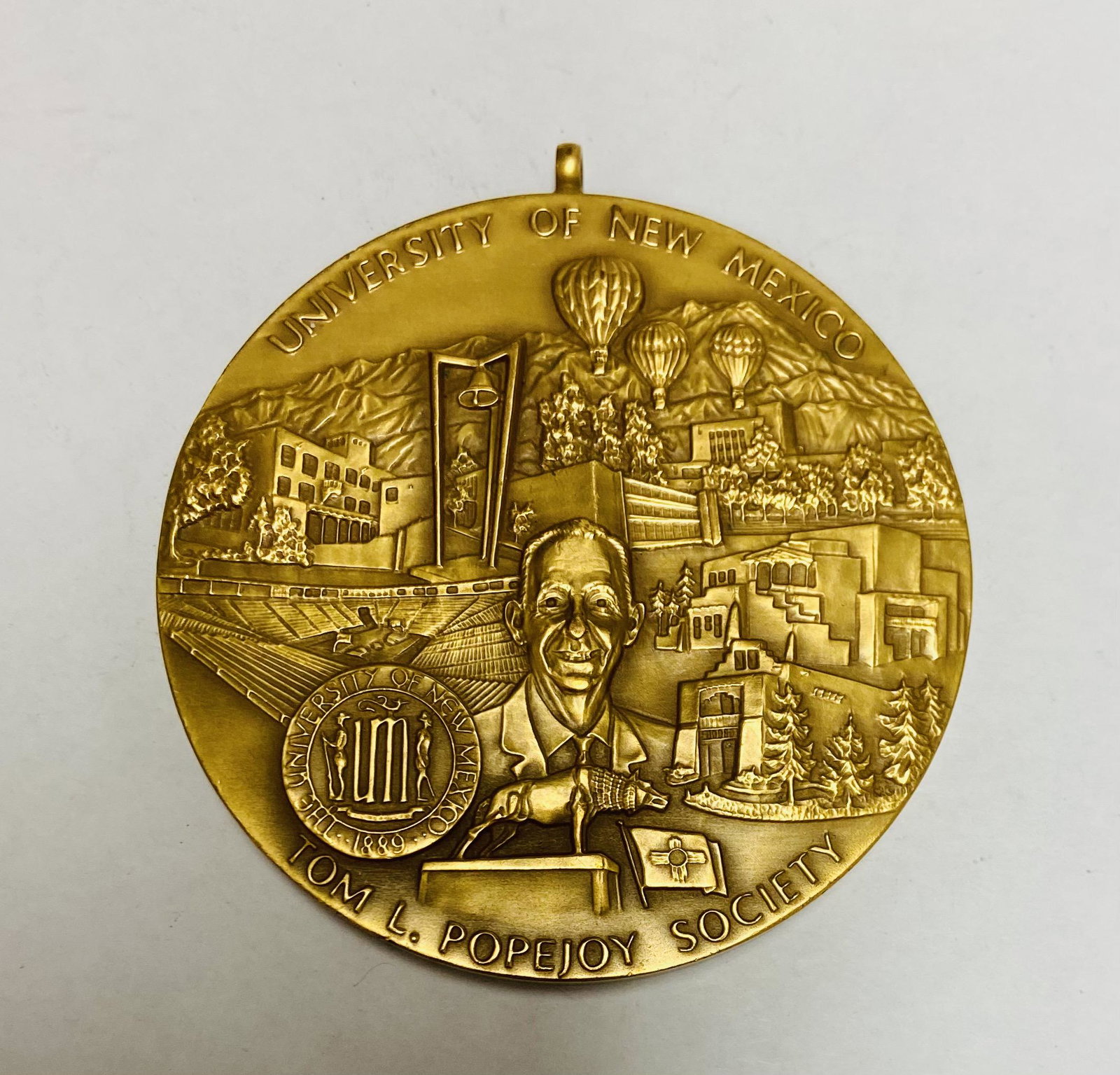 University of New Mexico Medal Tom L. Pope joy Society (1 of 2)