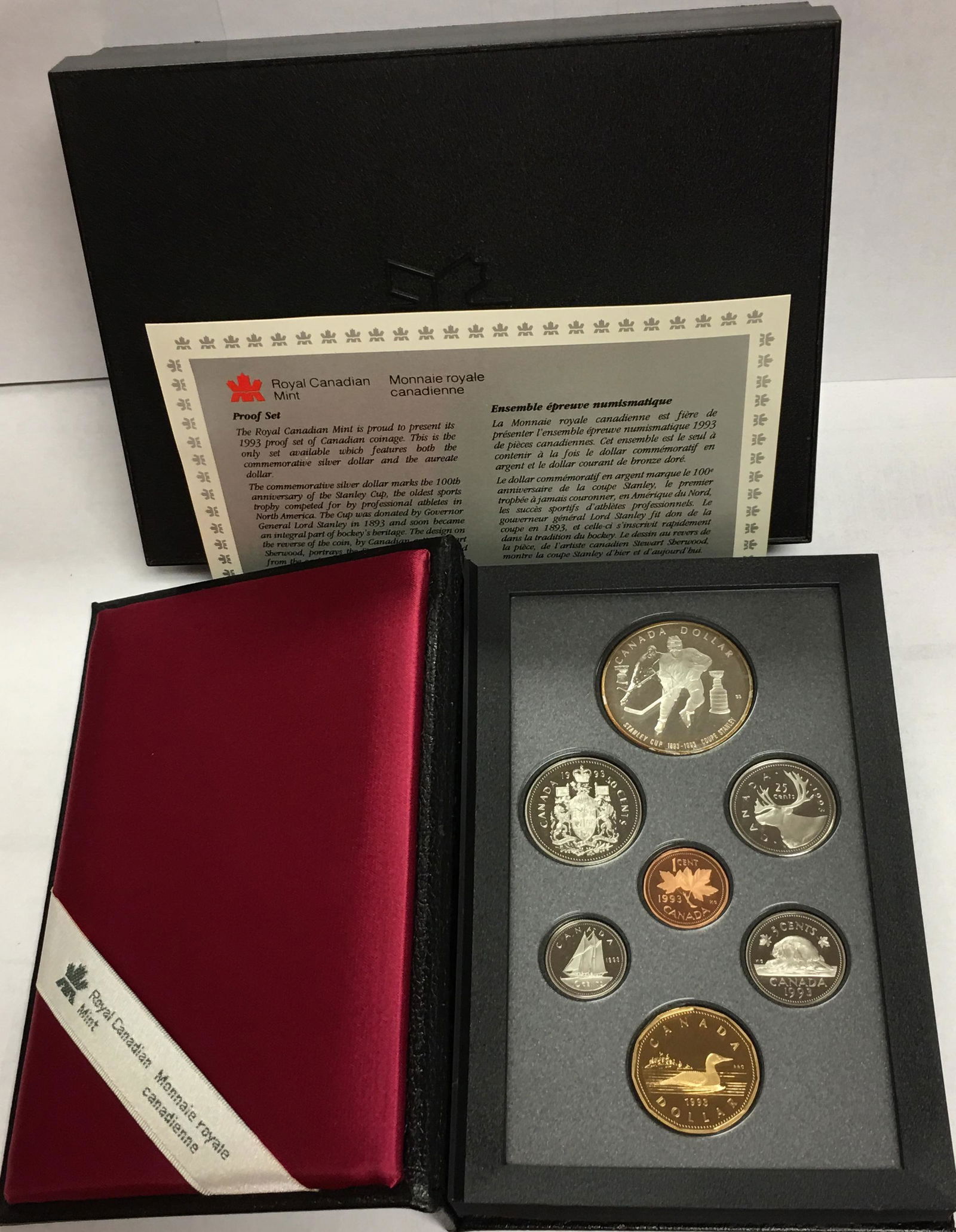 1993 Canada Double Dollar 7-Coin Proof Set in Original (1 of 4)