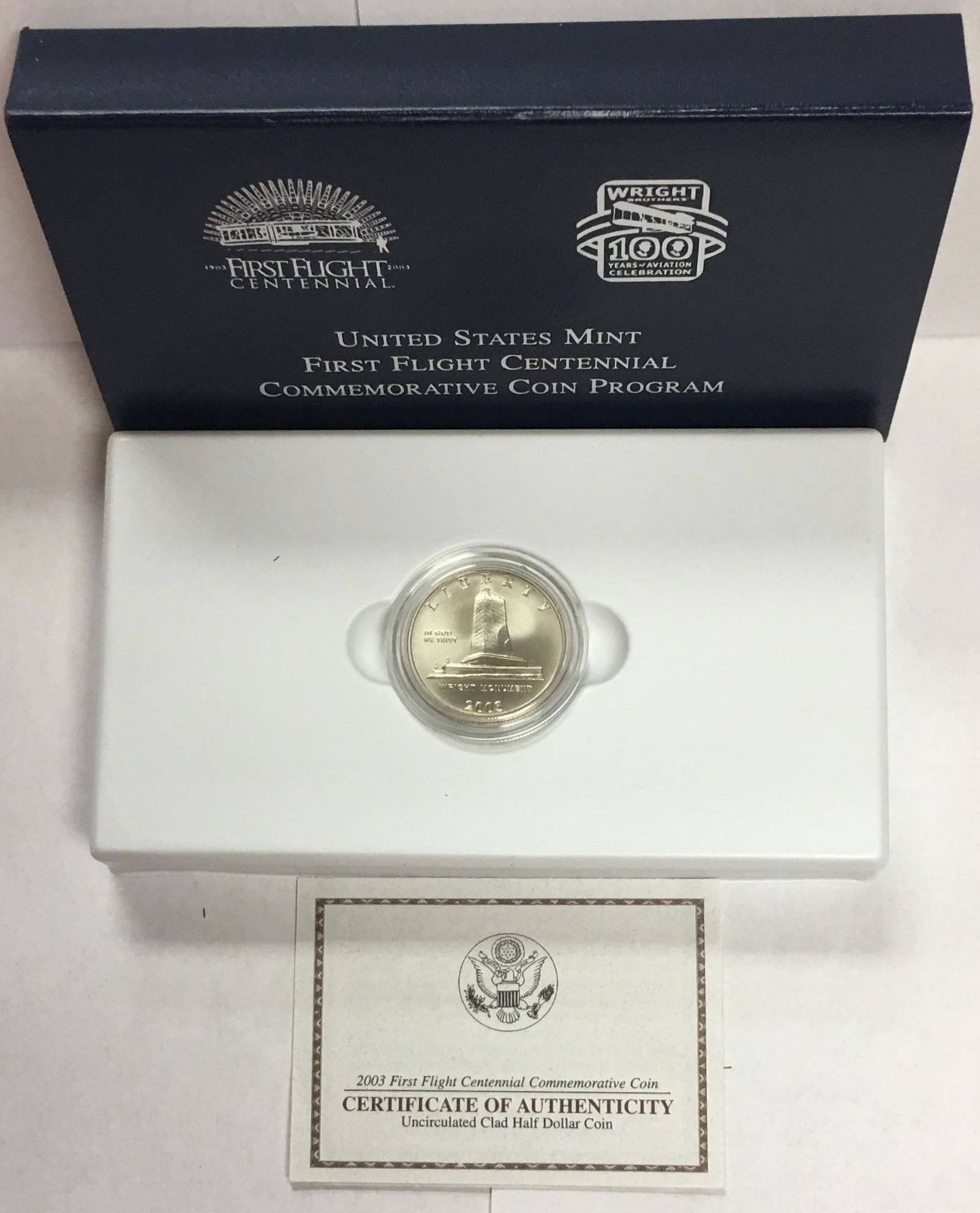 2003-P 50c First Flight Centennial Commemorative Clad (1 of 5)