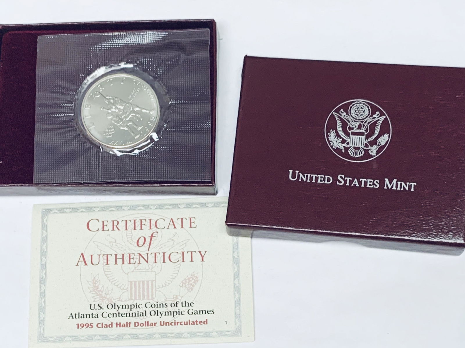 1995-S 50c Olympic - Basketball - Commemorative Half (1 of 5)