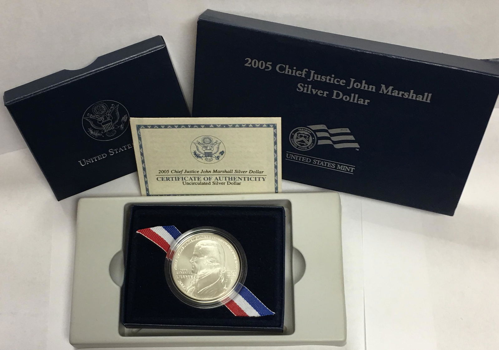 2005-P $1 Chief Justice John Marshall Commemorative (1 of 5)