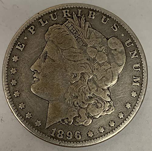 1896 O Morgan Silver Dollar Average Circulated $1 F-VF (1 of 1)