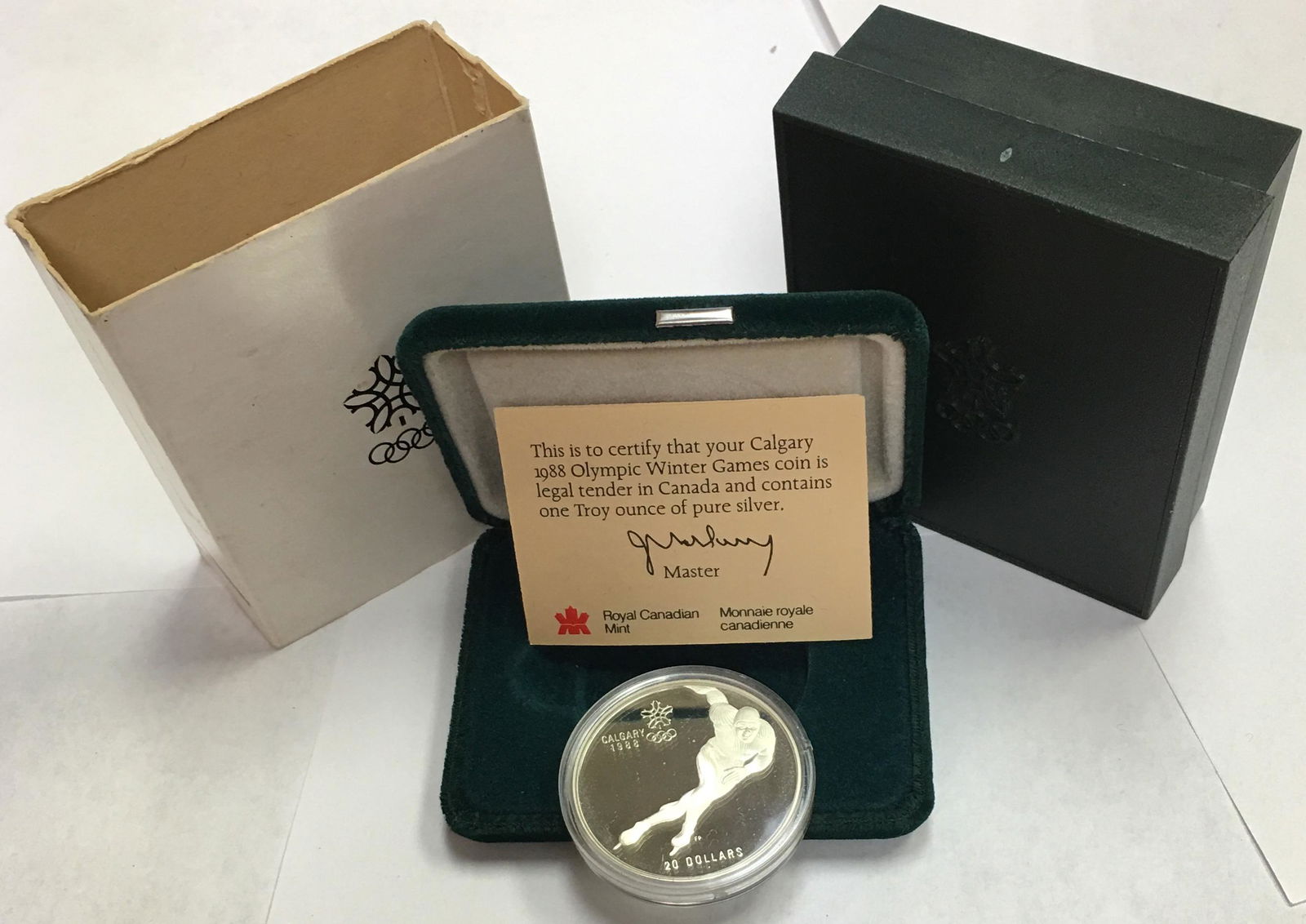 1985 Canada Calgary 1988 Olympic Winter Games - Speed (1 of 6)