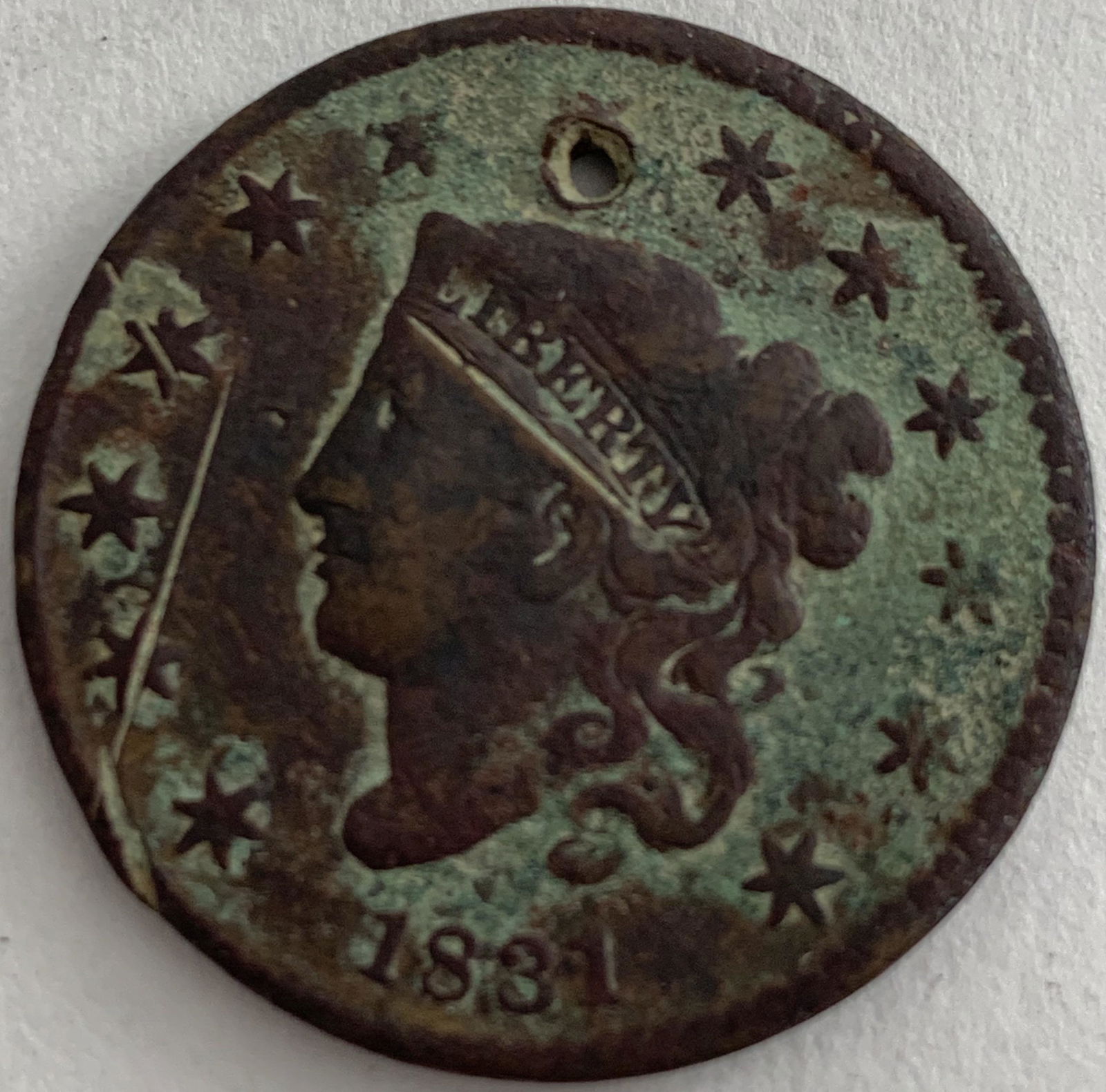 1831 Liberty Head Large Cent - Matron Head Large Cent (1 of 2)