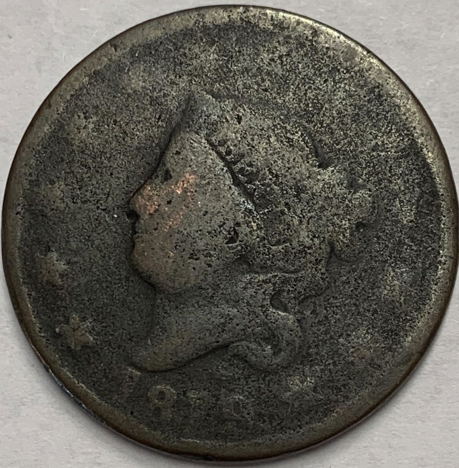 1819 Liberty Head Large Cent - Matron Head Large Cent (1 of 4)