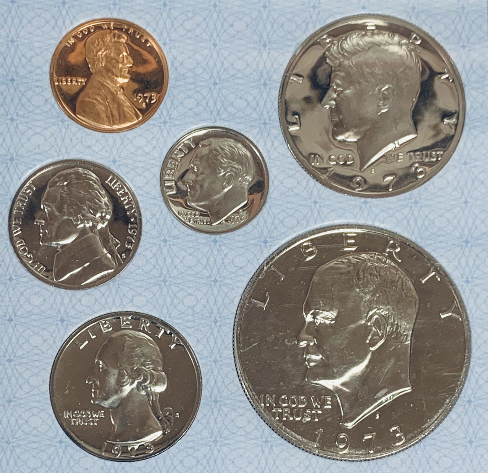 1973 Proof Set PR68 (1 of 3)