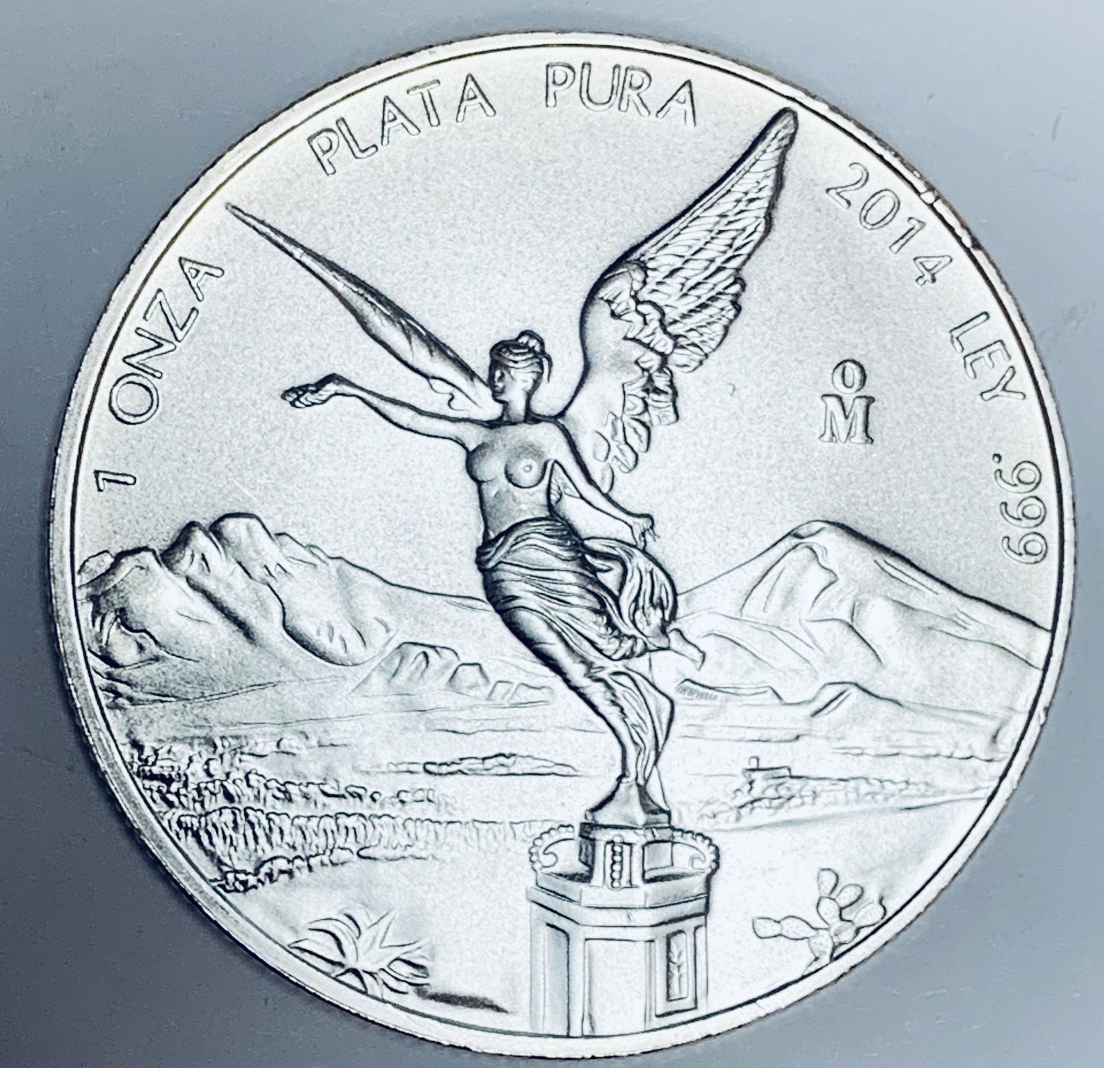 2014 Mo Onza Mexico Libertad 1 oz Fine Silver BU (1 of 2)