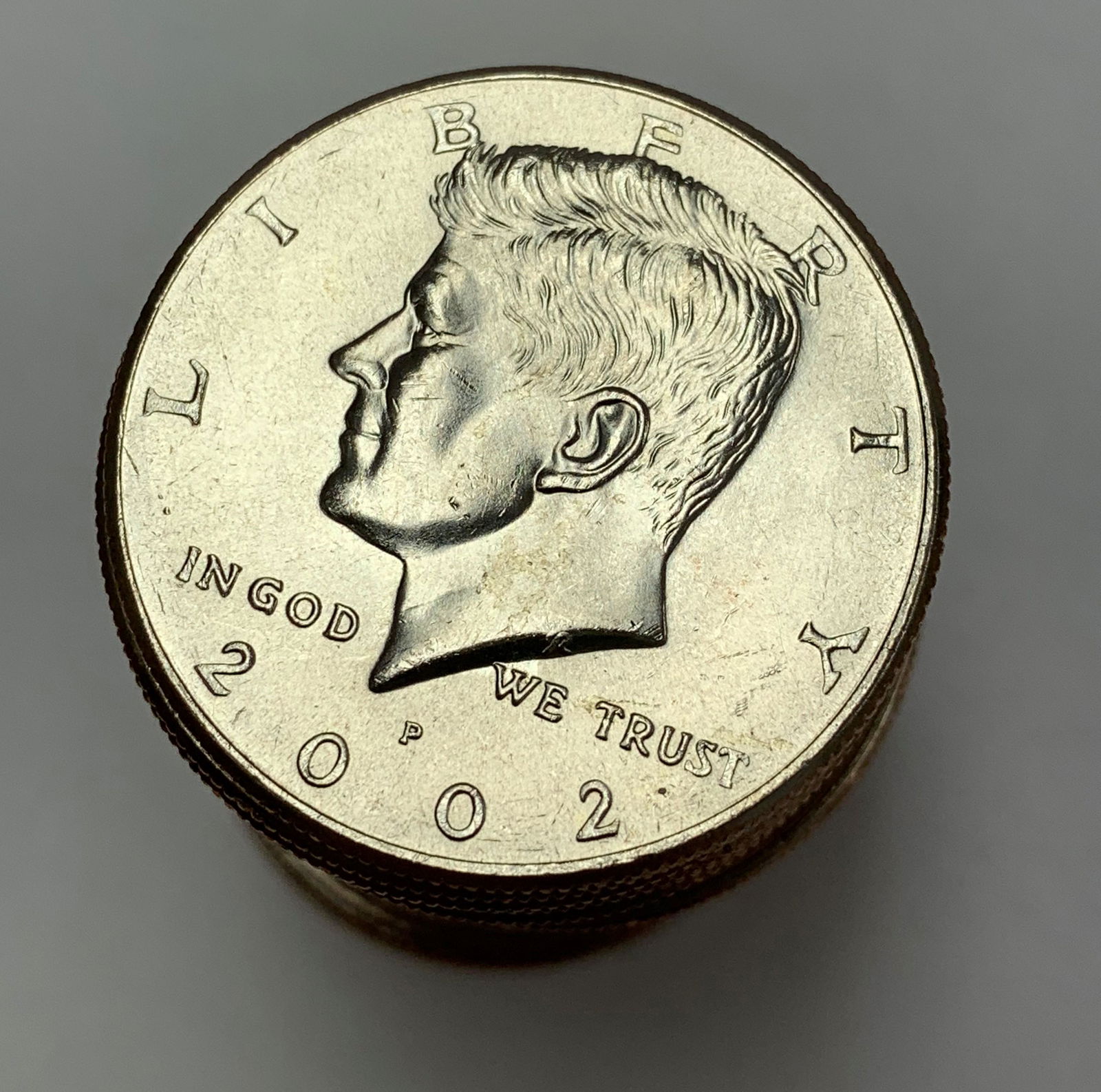 2002-P Roll of 20 Kennedy Half Dollars CLAD BU (1 of 2)