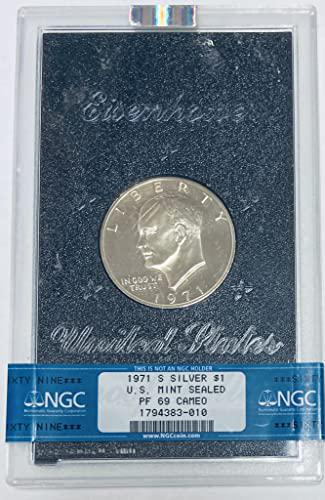 Eisenhower Dollar 40% Silver Dollar U.S. Mint Sealed (1 of 1)