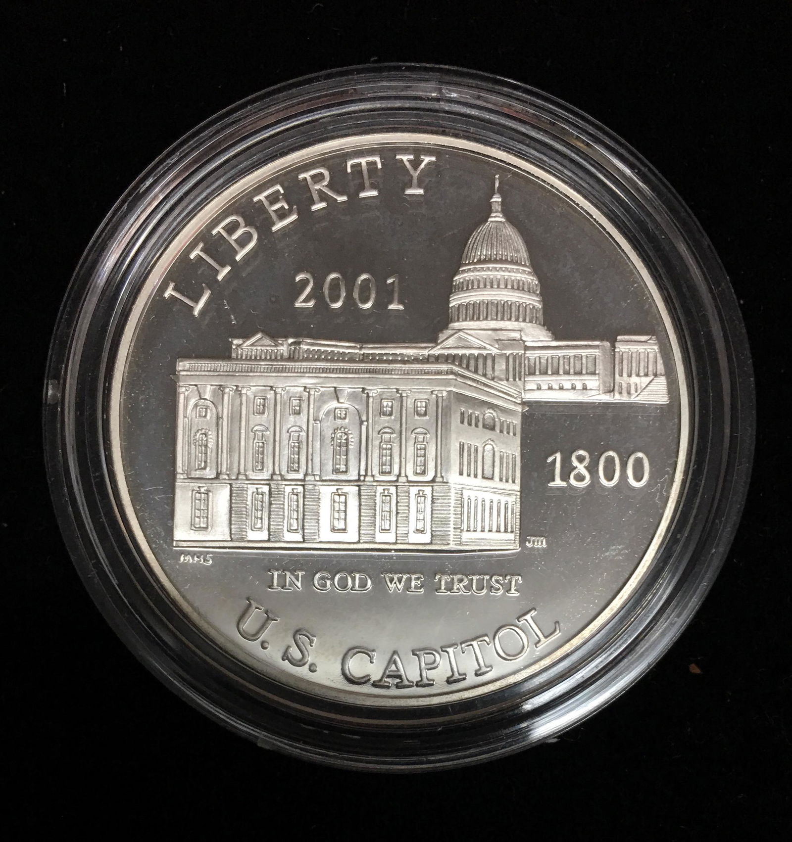2001-P $1 U.S.Capitol Visitor Center Commemorative (1 of 2)