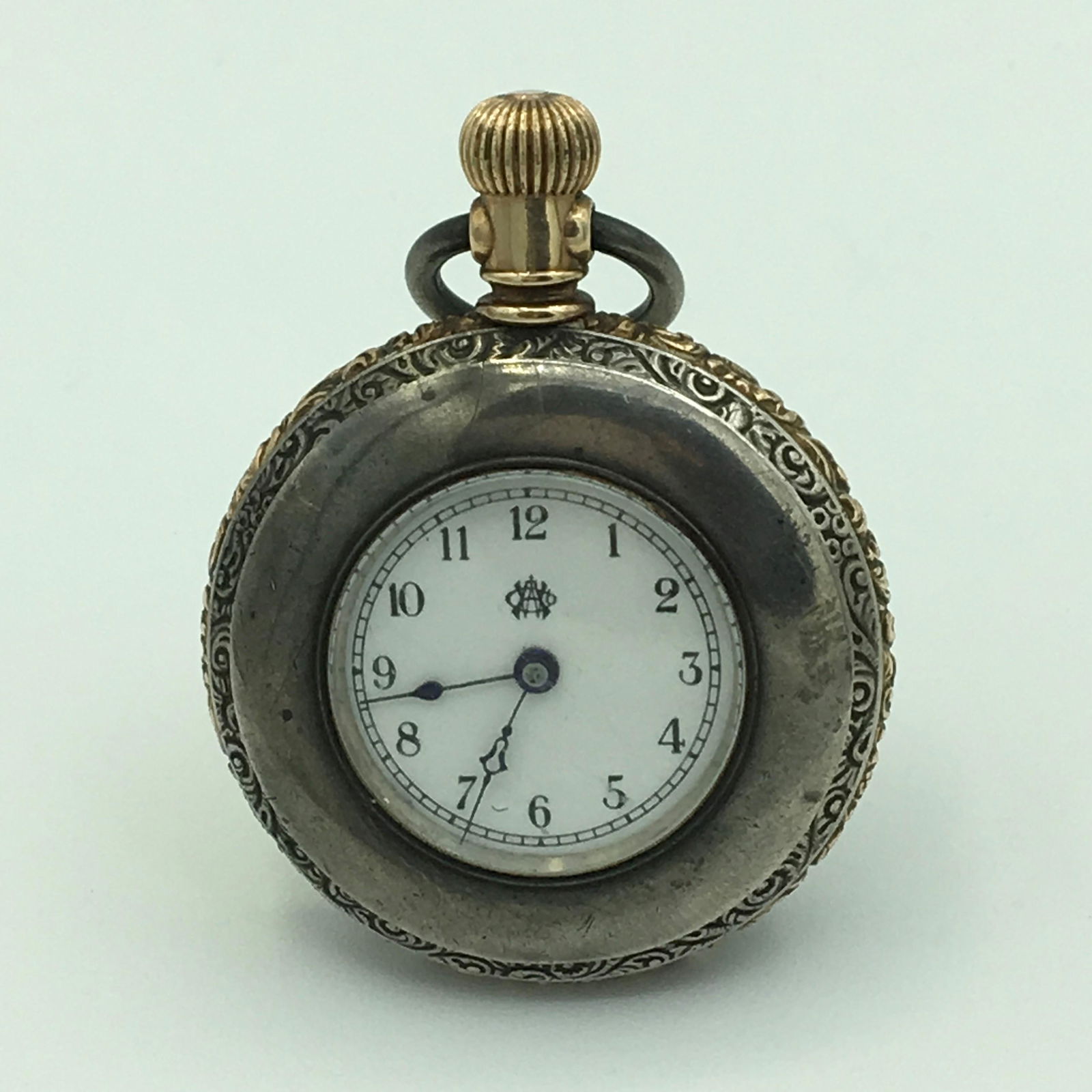 1893 Waltham 7J Coin Silver Half Hunter Ladies Pocket (1 of 6)