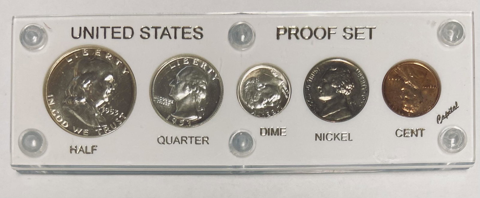 1953 Proof Set Capital Holder (1 of 6)