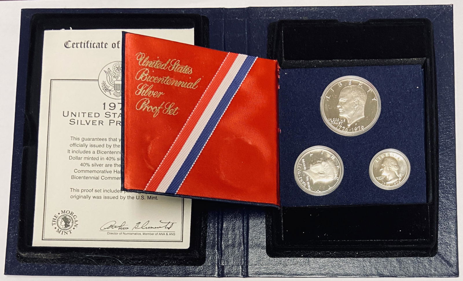 1976 US Mint Silver Bicentennial Proof Set OGP - The (1 of 4)