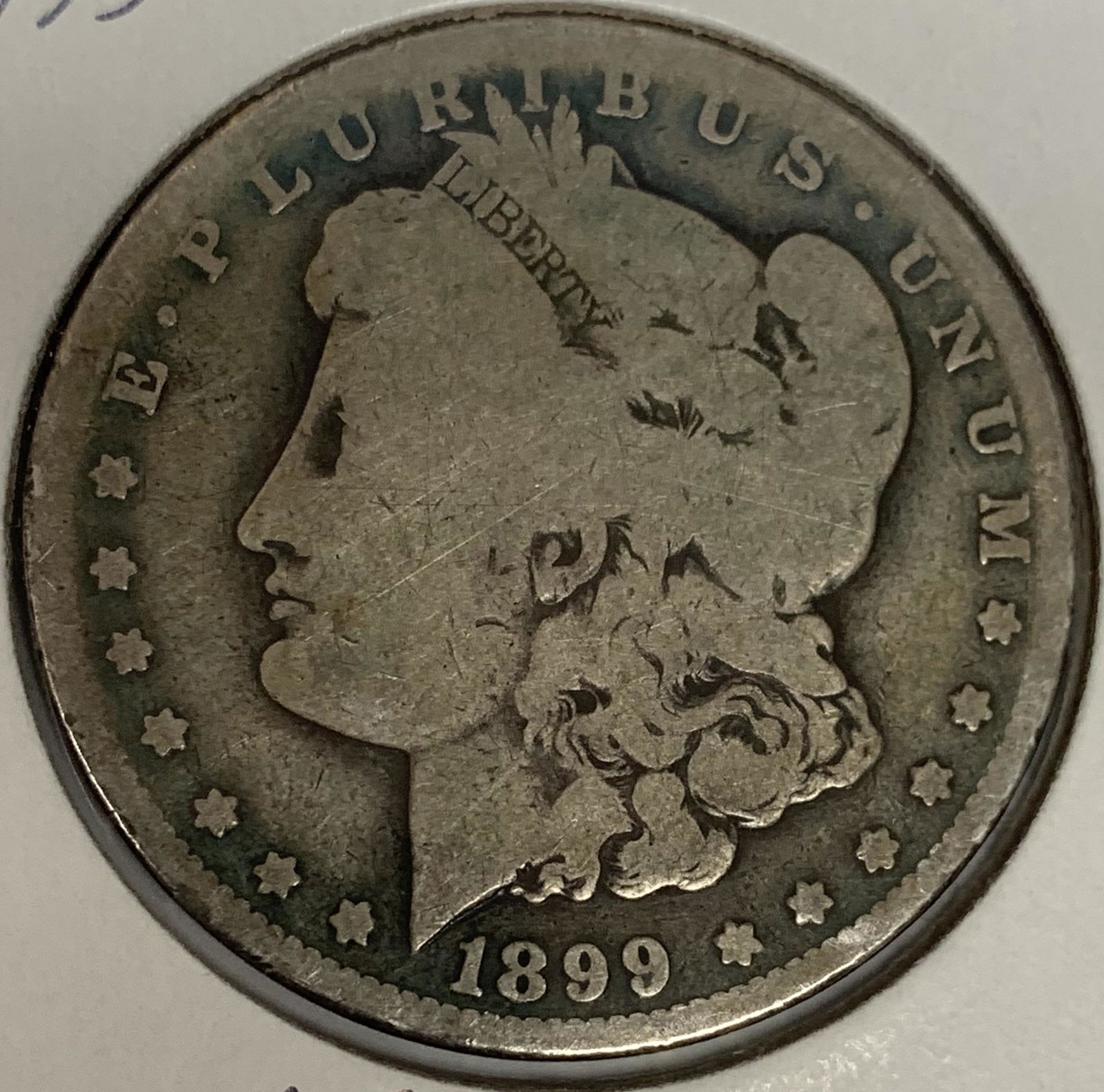 1899 O Morgan Silver Dollar Average Circulated $1 G-VG (1 of 2)