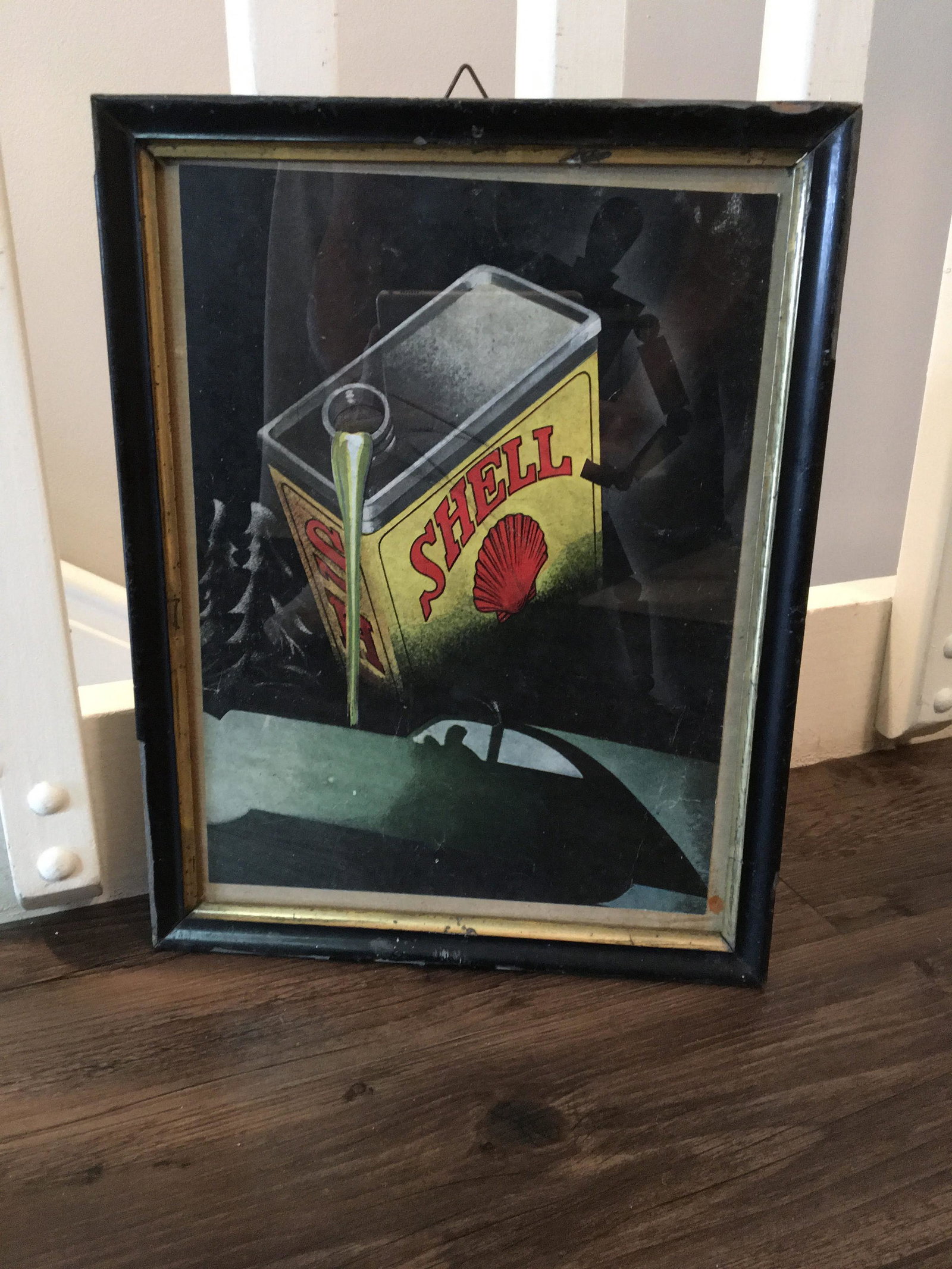 Vintage Shell Oil Advertising Piece (1 of 2)