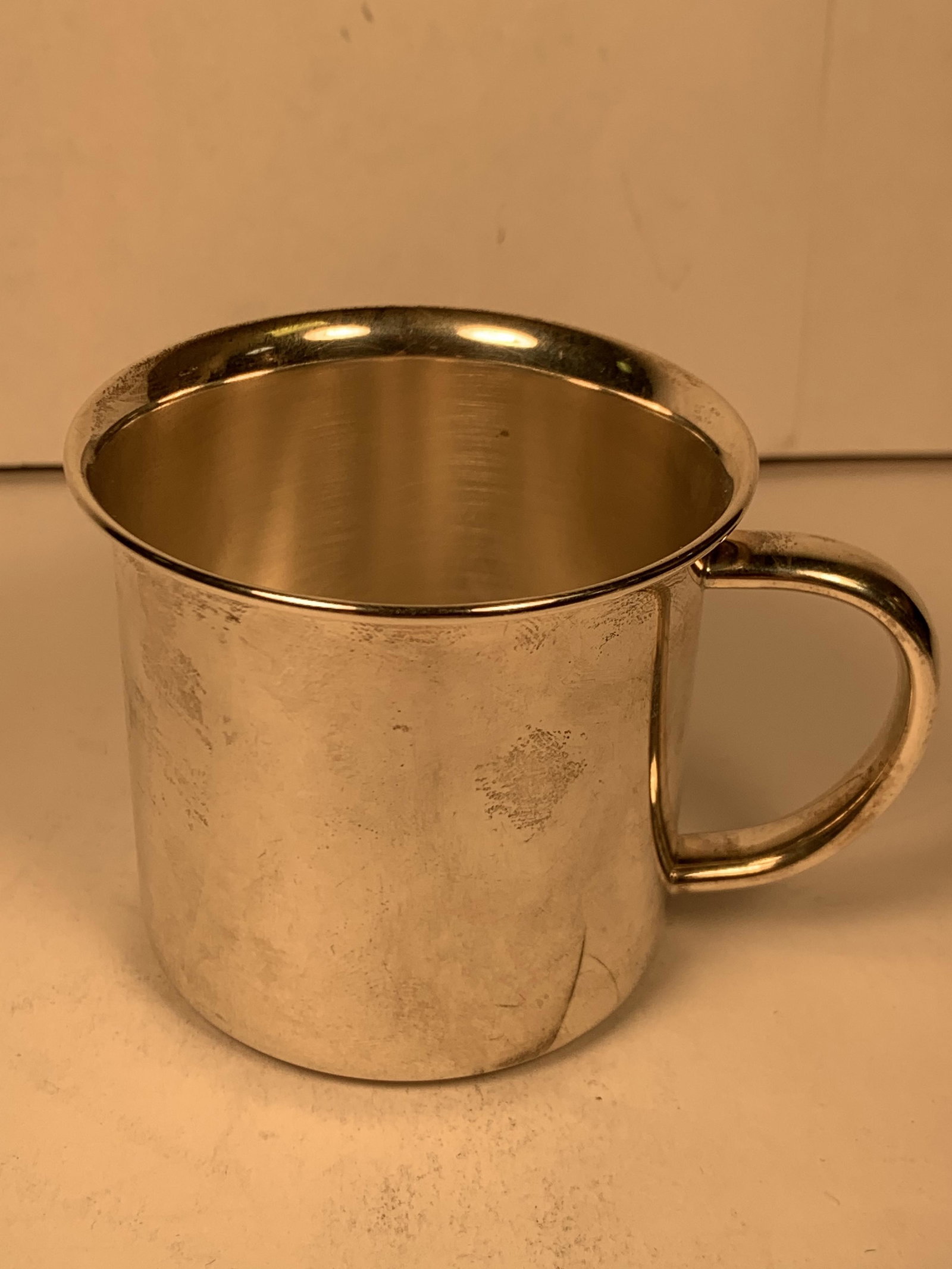 Wallace Sterling Silver Child's Cup 2 1/4" High (1 of 5)