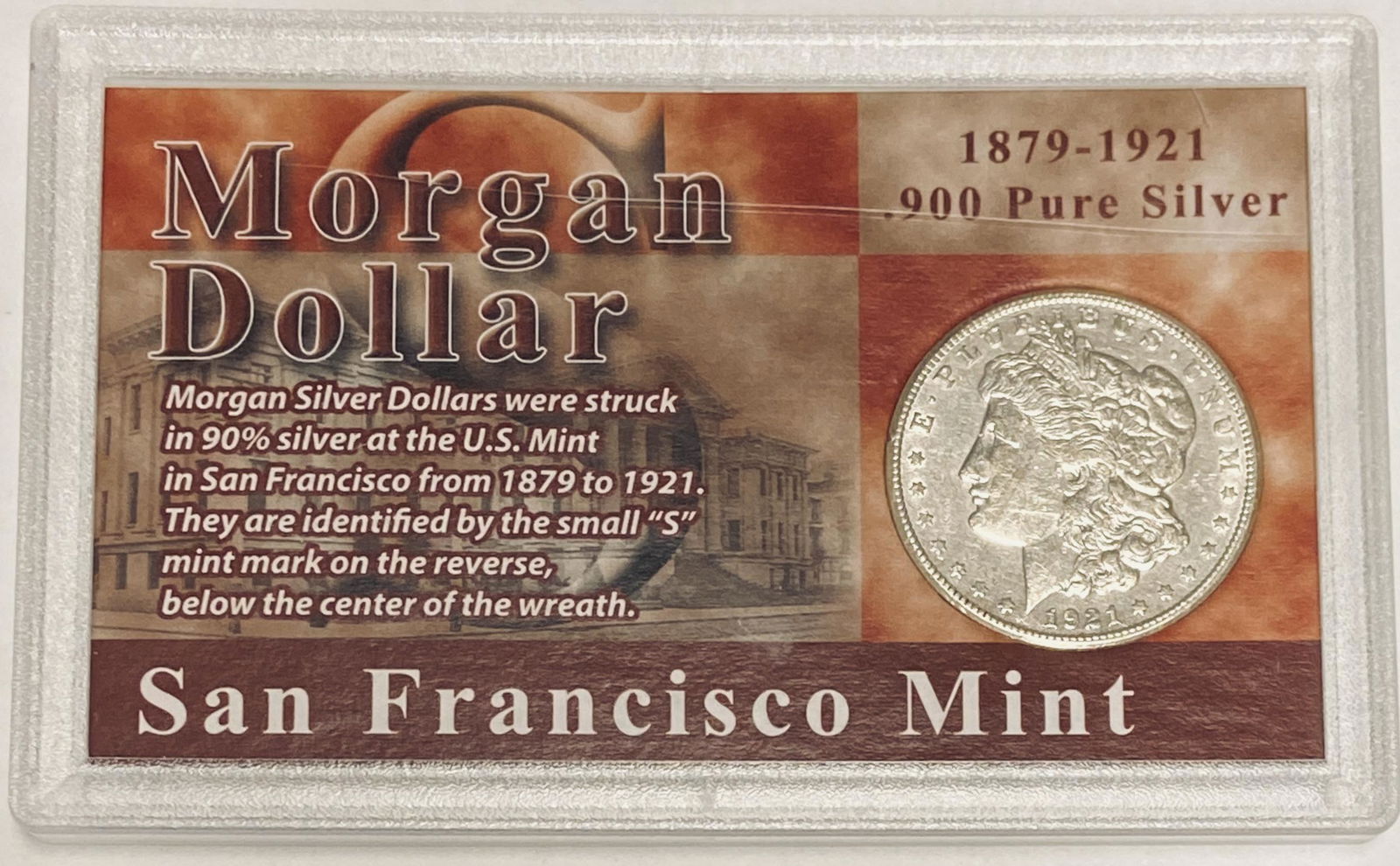 1921 $1 Morgan Dollar San Francisco Mint (1 of 4)