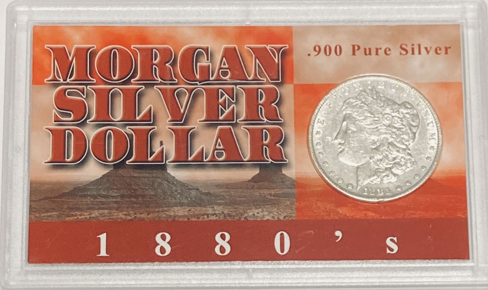 1881-P Morgan Silver Dollar - 1880's Morgan Dollar (1 of 4)
