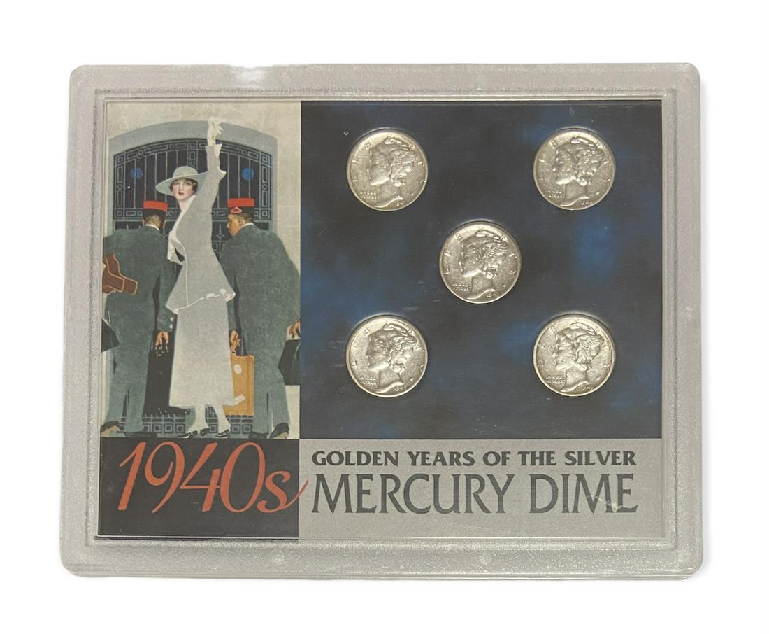 1940's Golden Years of the Silver Mercury Dime (1 of 2)