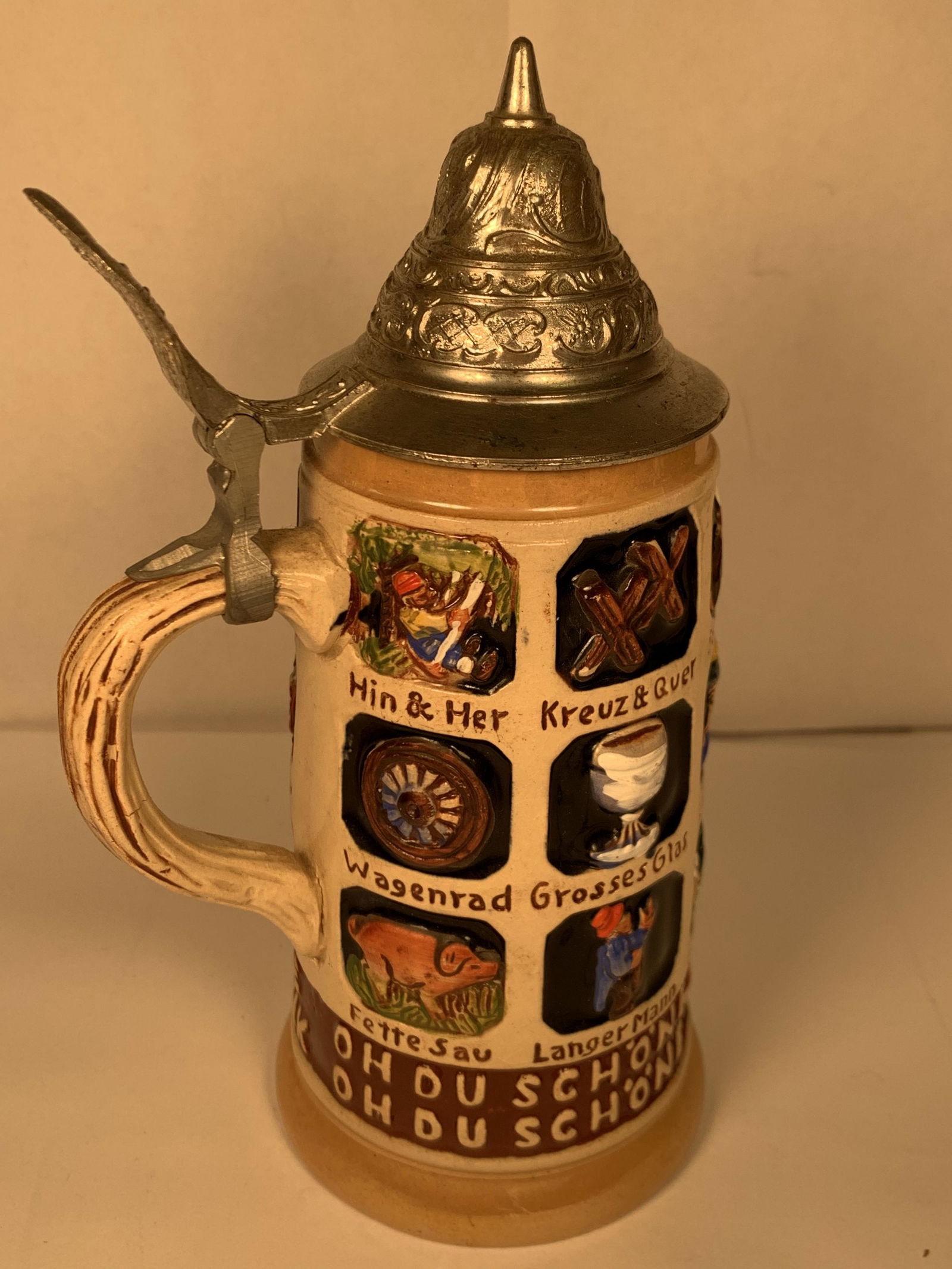 Western Germany Original King Stein # 377 7 1/2" Tall (1 of 5)