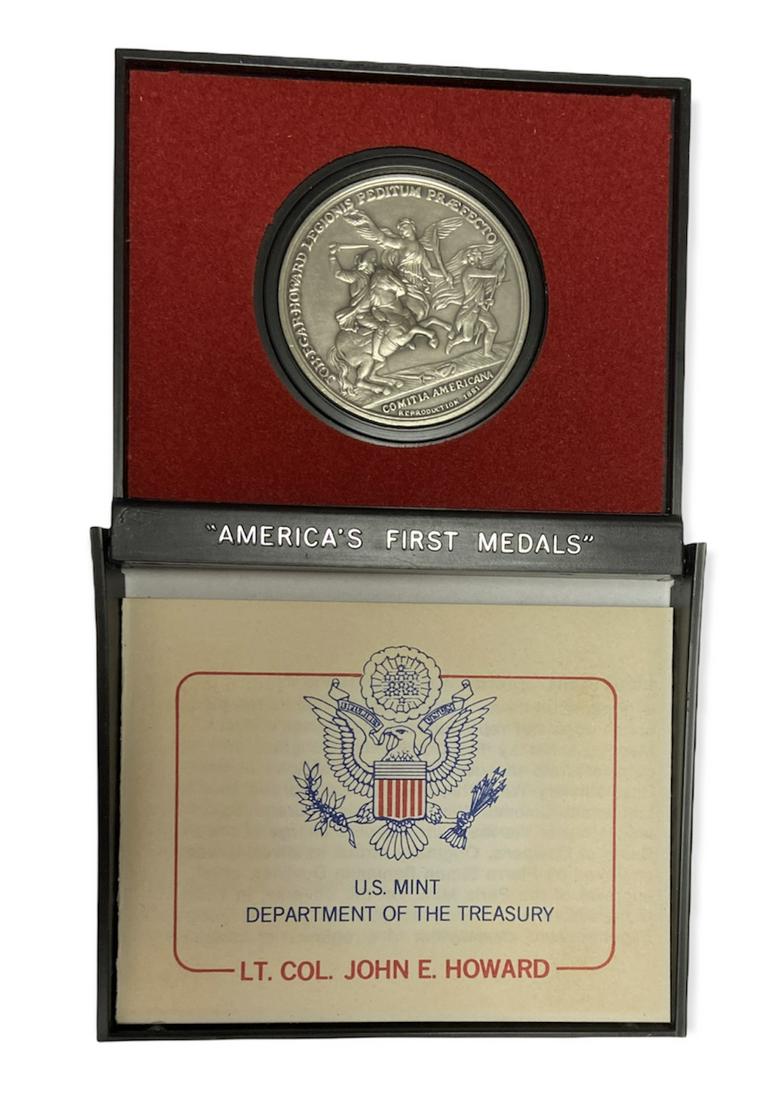LT. Col John E. Howard Medal US Mint America\'s First (1 of 2)