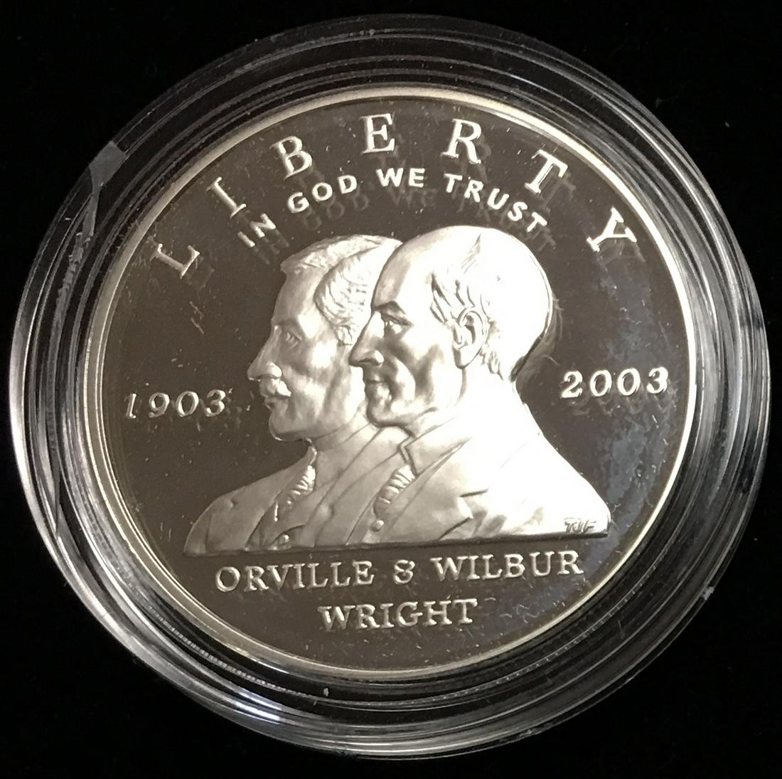2003-P $1 First Flight Centennial Commemorative Silver (1 of 2)