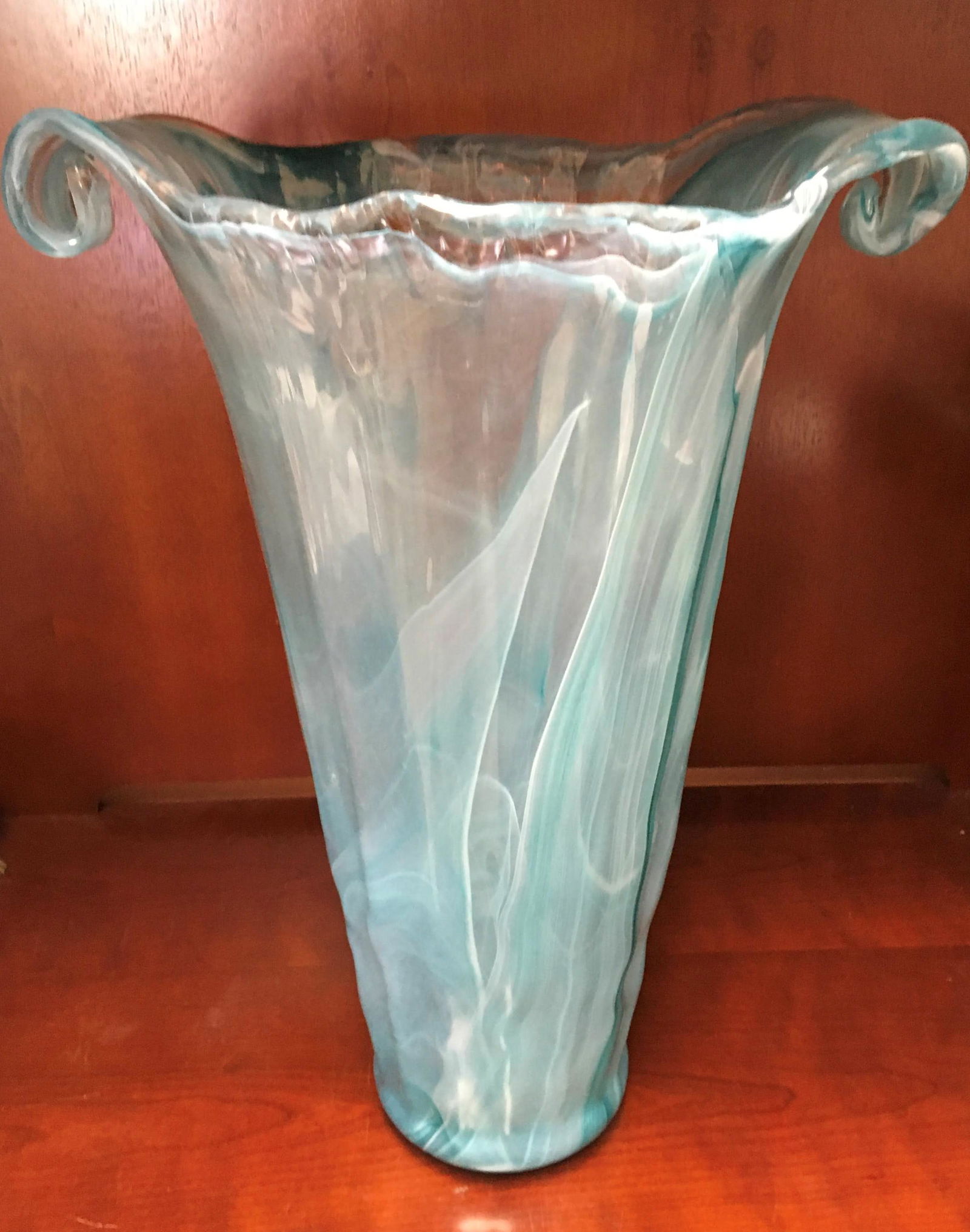 Murano Glass Large Vase (1 of 2)