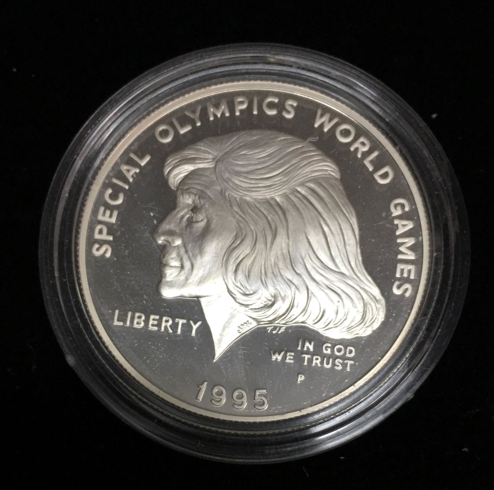 1995-P $1 Special Olympics World Games Commemorative (1 of 2)