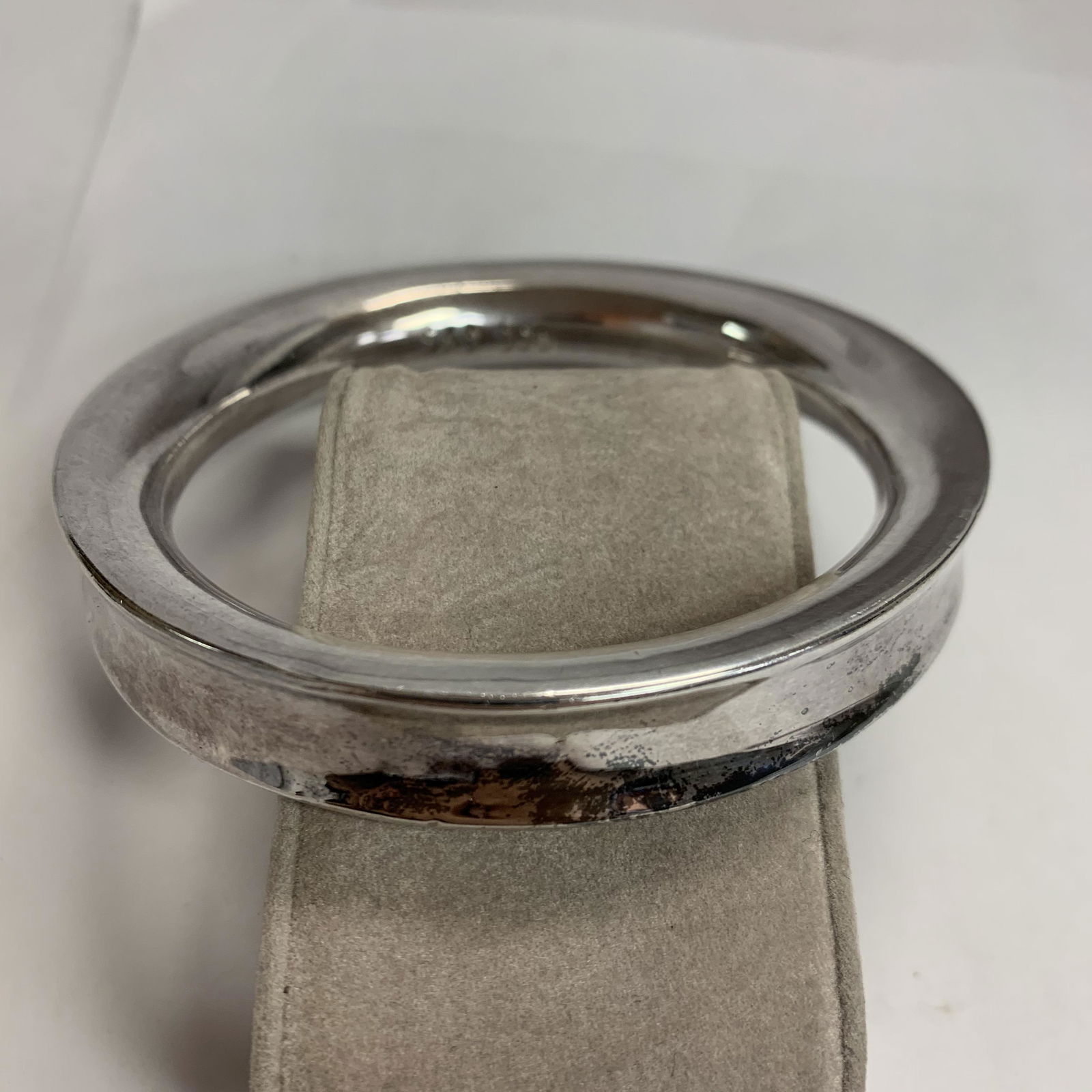 Choice Sterling Silver Cuff Bracelet 3 1/4" Wide 2 1/2" (1 of 4)