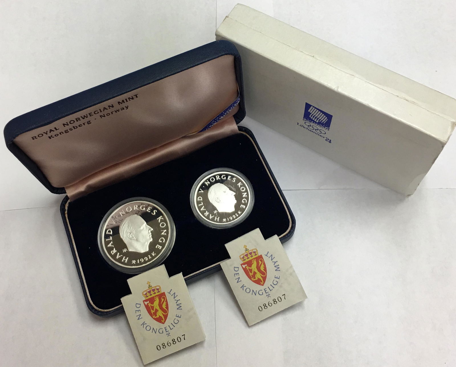 1992 Norway Commemorative XVII Olympic Winter Games (1 of 5)