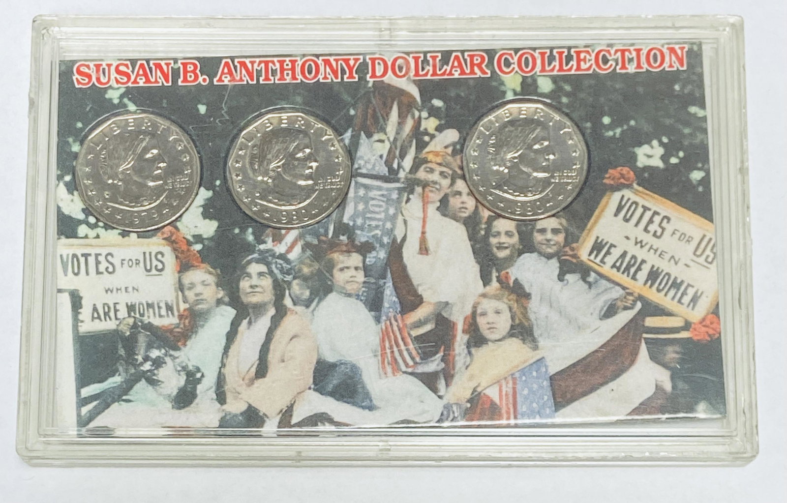 Susan B. Anthony Dollar Collection Set (1 of 2)