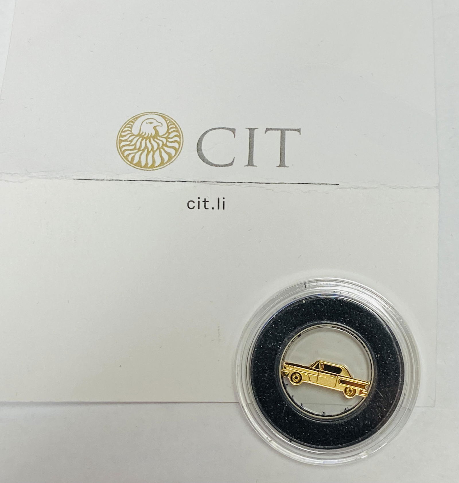 2021 PW Palau Gold Gold Car Rainbows End $1 0.5 g. Gold Mintage Limit: 15,000 pcs (1 of 5)